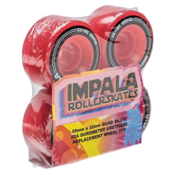 COPY - Red Impala Quad Wheels - Four Count - Picture 4 of 4